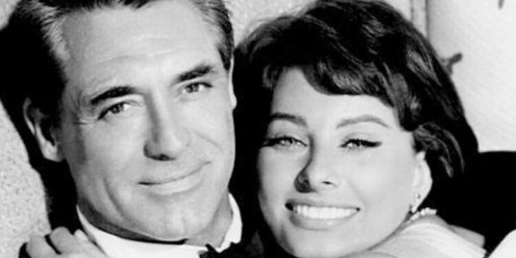 Cary Grant e Sophia Loren