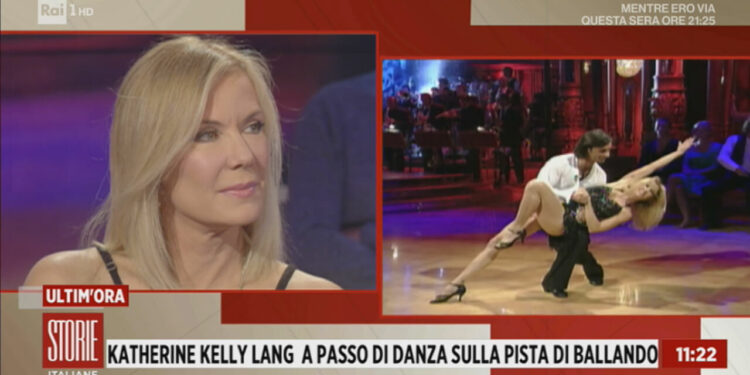 Katherine Kelly Lang a Storie Italiane