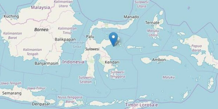 Terremoto Indonesia, Sulawesi