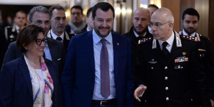 Salvini, Trenta e Nistri