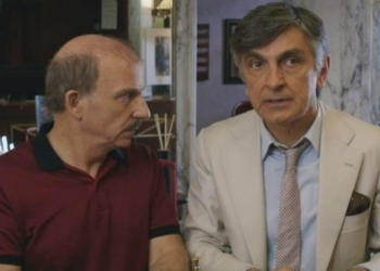 Carlo Buccirosso e Vincenzo Salemme in una scena del film