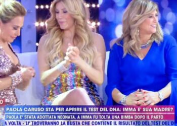 Paola Caruso, Barbara D'Urso e Imma