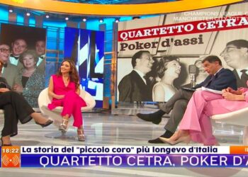 Valeria Fabrizi e Giorgia Giacobetti a La Vita in Diretta