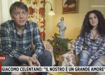 Celentano e Katia a Storie Italiane