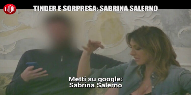 Sabrina Salerno e “Tinder e sorpresa”