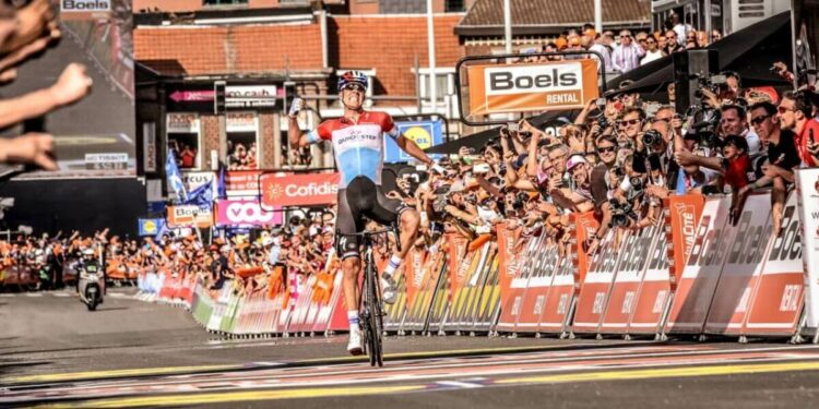 Diretta Liegi Bastogne Liegi: Bob Jungels vince nel 2018 (da Facebbok ufficiale)