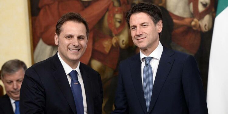 Armando Siri e Giuseppe Conte