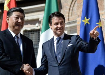 Xi Jinping e Conte a Roma