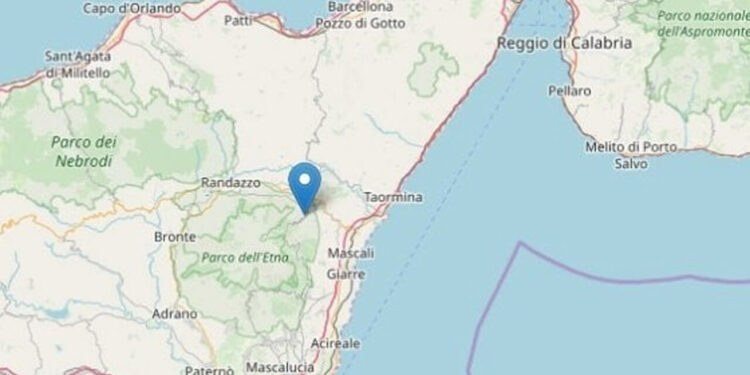 Terremoto Etna M 3.3