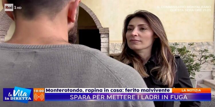 Andrea Pulone a La Vita in Diretta