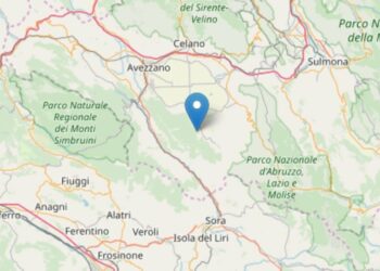 Terremoto L'Aquila, foto Ingv