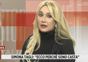 Simona Tagli a Storie Italiane