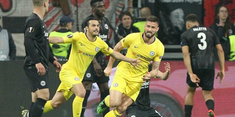 Video Chelsea Eintracht Francoforte (Foto LaPresse)