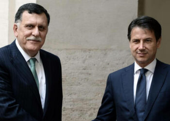 Libia, Conte e Serraj