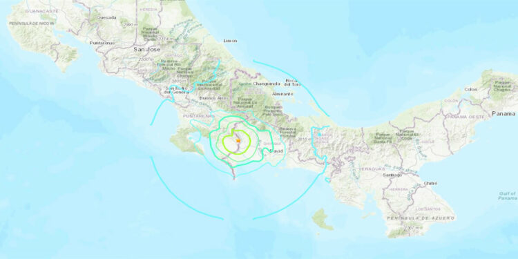 Terremoto a Panama