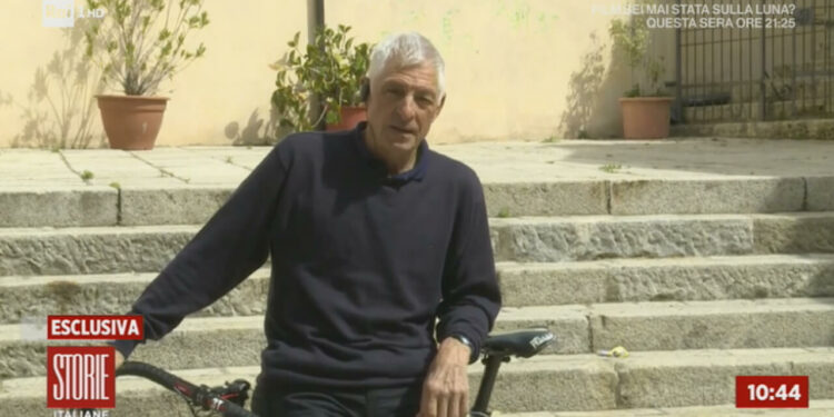 Francesco Moser a Storie Italiane