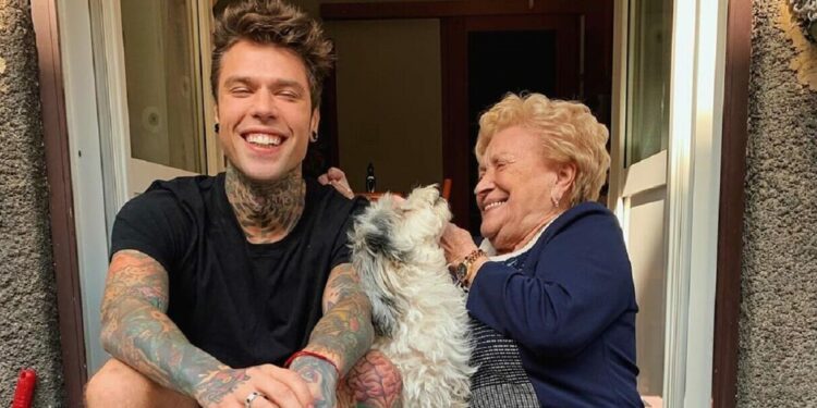 Fedez e la nonna Luciana, Instagram