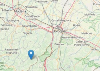 Terremoto oggi a Bologna