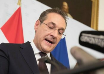 L'ormai ex vicecancelliere austriaco Heinz-Christian Strache (LaPresse)