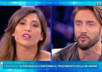 Mila Suarez e Alex Belli a Domenica Live