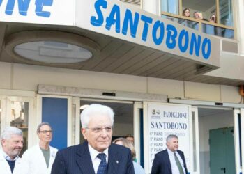 Mattarella in visita a Noemi