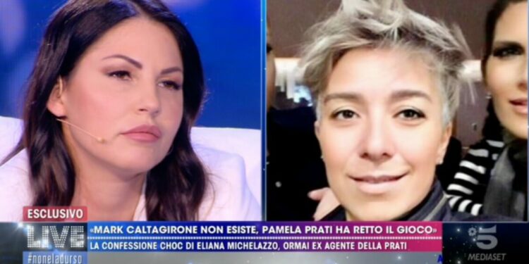 Pamela Perricciolo ed Eliana Michelazzo (Live -Non è la D'Urso)