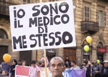 Manifestazione no vax