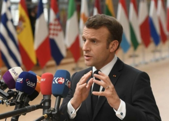 Macron in Ue