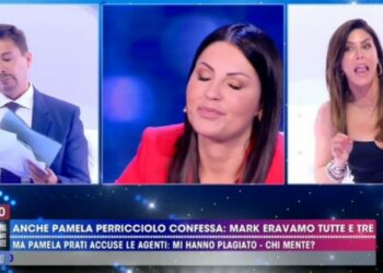 Riccardo Signoretti, Eliana Michelazzo, Guendalina Tavassi a Live Non è la D'Urso