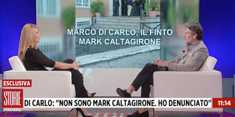 Marco Di Carlo a Storie Italiane