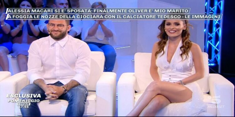 Alessia Macari e Oliver Kragl a Pomeriggio 5