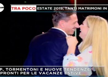 Federica Panicucci e Marco Bacini a Mattino 5