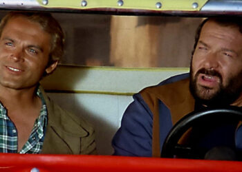 Terence Hill e Bud Spencer, in una scena del film