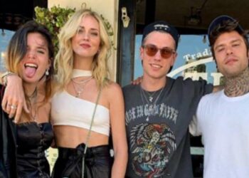 Bella Thorne e Benji con Chiara Ferragni e Fedez (foto Instagram)