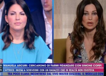 Eliana Michelazzo e Manuela Arcuri a Live - Non è la D'Urso