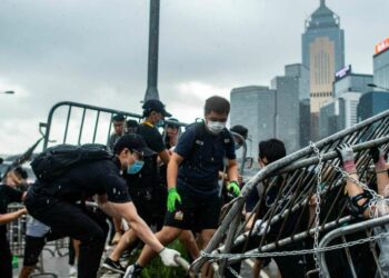 Hong Kong, proteste contro la Cina (LaPresse)