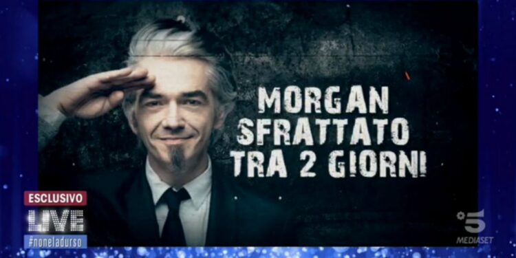 Morgan, Live - Non è la D'Urso