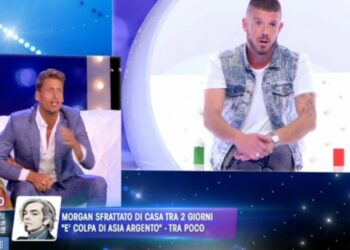 Giorgio Tambellini, Francesca De Andrè e Gennaro Lillio a Live - Non è la D'Urso