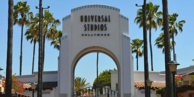 Gli ingressi degli Universal Studios a Hollywood