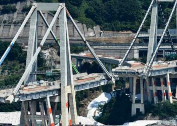 Ponte Morandi, demolizione