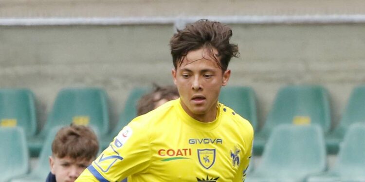 Video Chievo Empoli - Emanuel Vignato, Chievo (Foto LaPresse)