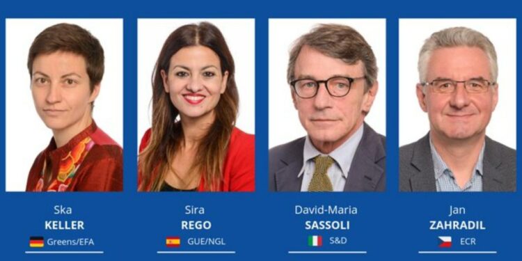 I candidati alla Presidenza dell'Europarlamento