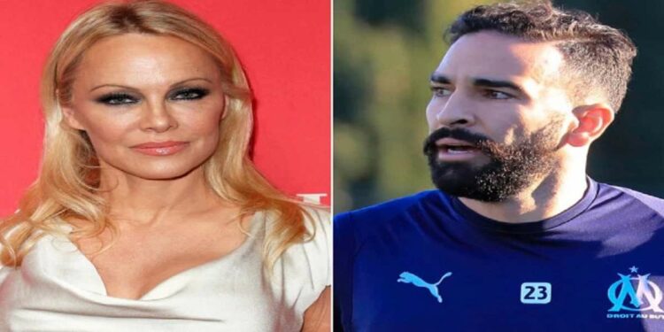 Pamela Anderson e Adil Rami