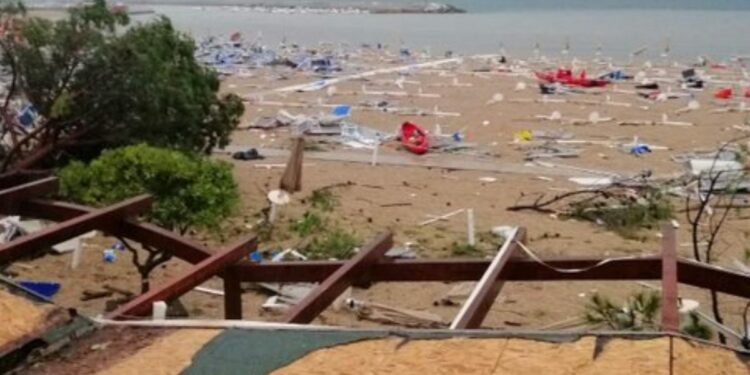 Spiaggia di Numana nelle Marche