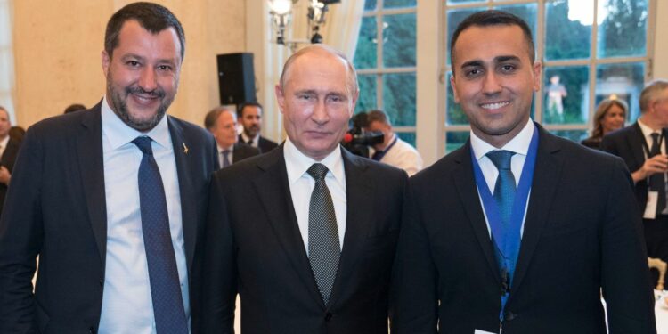 Salvini, Putin e Di Maio