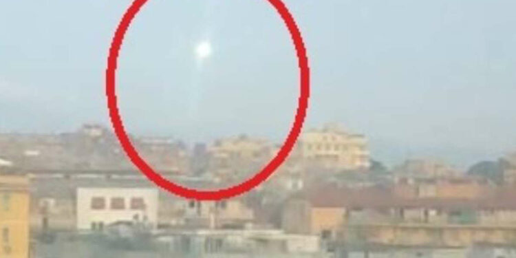 Roma, avvistamento UFO?