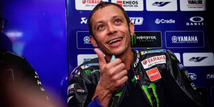 Valentino Rossi a Quelli della Luna