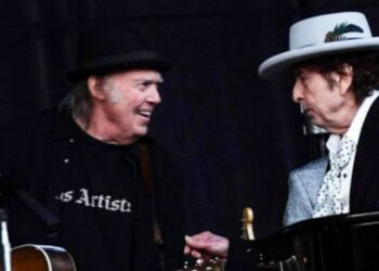 Neil Young e Bob Dylan insieme sul palco