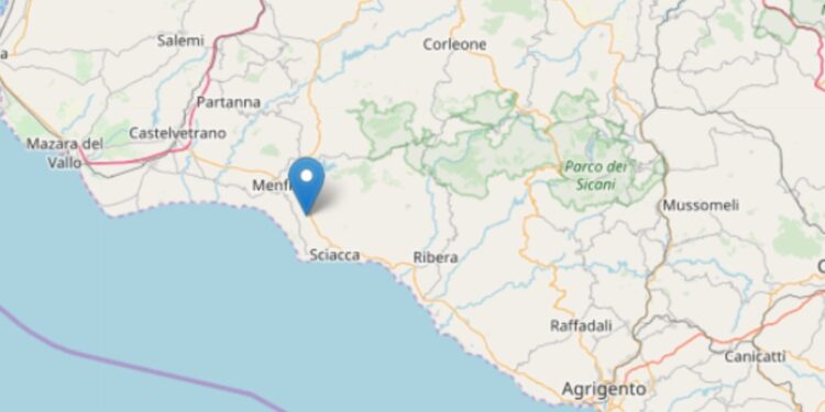 Terremoto a Menfi, Sicilia