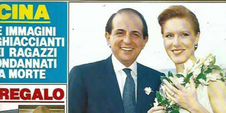 Giancarlo Magalli e Valeria Donati